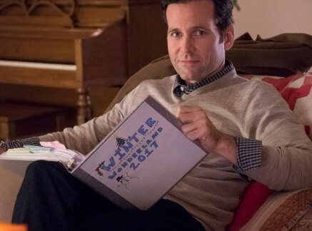 Cast Interviews - Playing Santa for His Family - Switched for Christmas