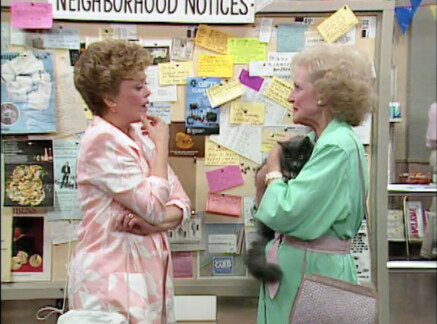 Rose and Blanche Meet for the First Time - Golden Girls