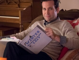 Cast Interviews - Playing Santa for His Family - Switched for Christmas