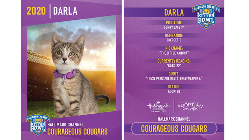 Courageous Cougars - Darla - Player Profiles 2020 