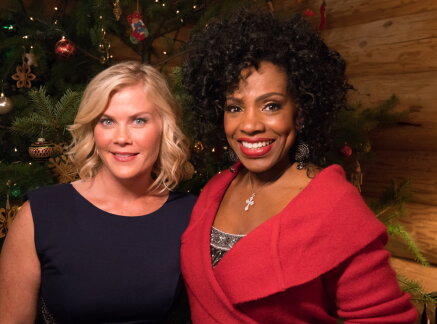 Cast Interviews - Working with Her Co-Stars - Christmas at Holly Lodge
