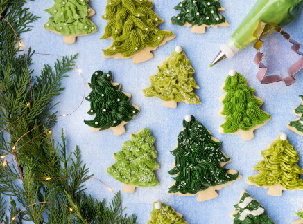 Vermont Christmas Card Cookies 